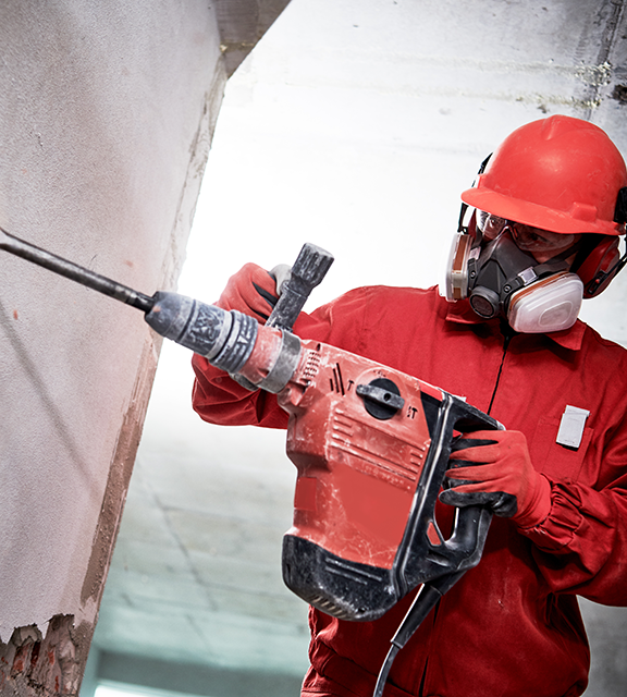 Demolition in action Los Angeles