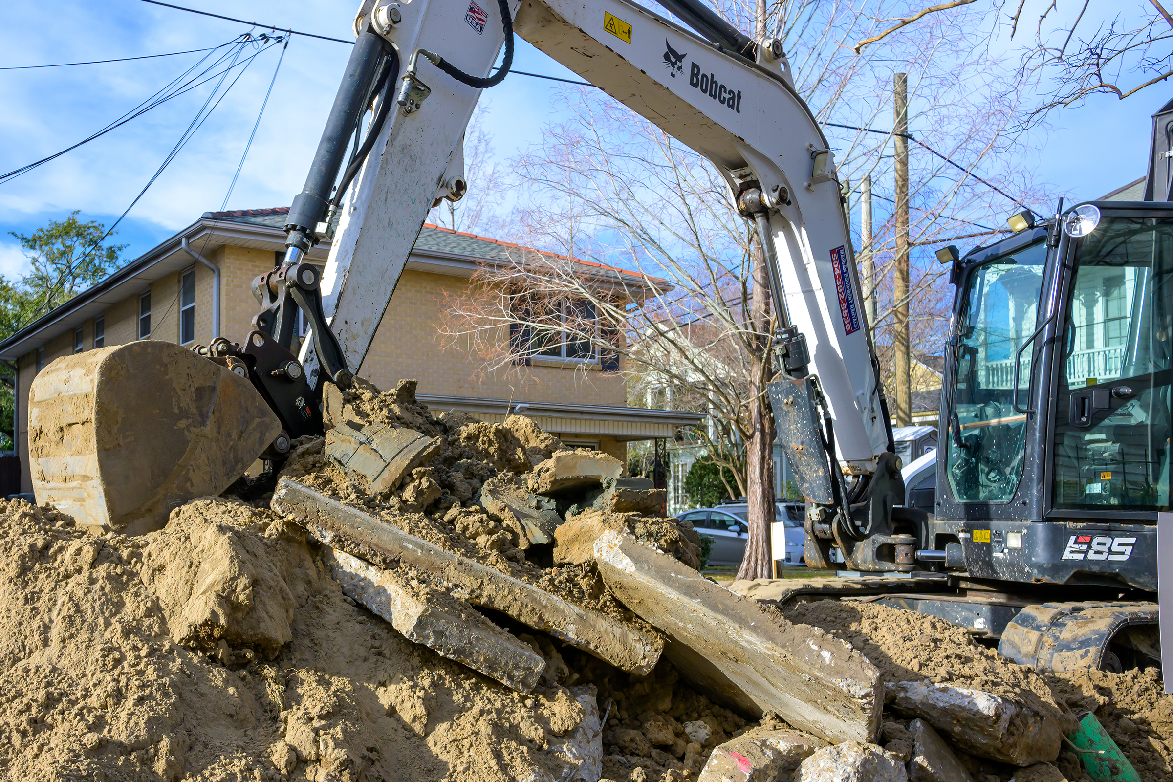 Residential demolition Los Angeles